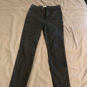 Madewell 10" High Rise Skinny Size 28